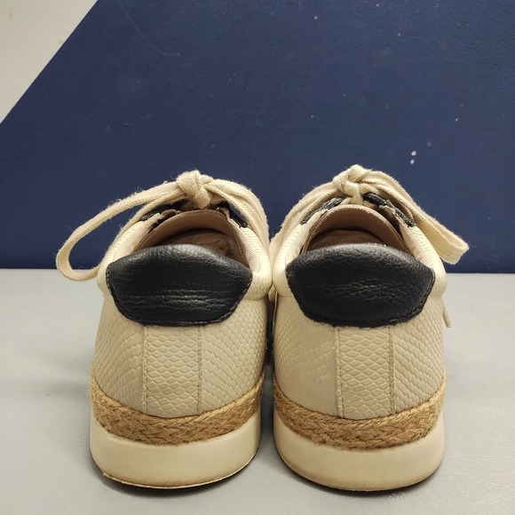 Crown Vintage Adelite Espadrille Sneakers Womens US 9M Multi Snake Print Lace Up - Picture 5 of 7